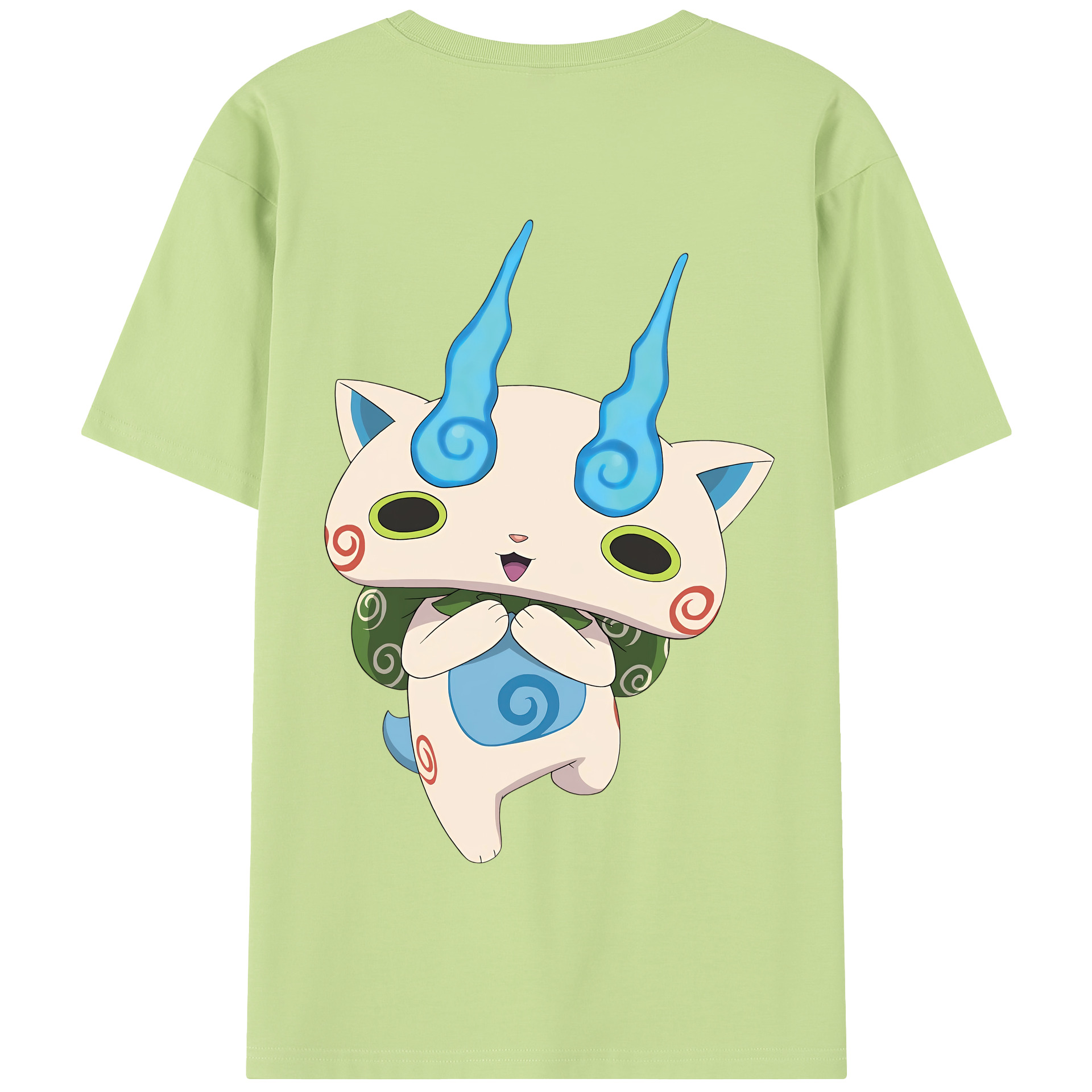 （画像用） 妖怪ウォッチ Yo-kai Watch 綿100％半袖Tシャツ（背面プリント）